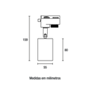 Ver imagem 2 de Spot para Trilho Mr16 / Dicroica Preto