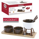 Ver imagem 1 de Jogo de Fondue de Porcelana Lier 2 Garfos / Panela / Suporte / Vela Hauskraft 300/130ml