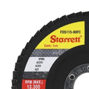 Ver imagem 4 de Caixa com 12 Discos de Lixa Flap 4.1/2" Grão 80 Fds115-80fc Starrett