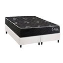 Ver imagem 1 de Cama Box Novo + Colchão Anatômico Kappesberg D28 Onix + Base Crc Corano White