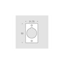 Ver imagem 1 de Suporte Lateral Aberto 2212 para Tubo Redondo Alumínio Fosco Neocomponente