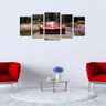 Quadro Esportivo Ferrari Decorativo Kit Moderno Mosaico - 1