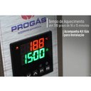 Ver imagem 4 de Forno Turbo Industrial Progás a Gás para 5 Esteiras Padaria Assar Pão Frances Prp-5000 Nl New