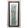 Quadro O Bom Pastor 20cm x 48,5cm - Cláudio Pastro - 4