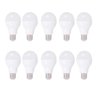 Kit com 10 Lâmpadas de Led E27 Bivolt 8W 6500K Luz Fria Lumity - 1