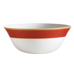 Kit com 6 Tigelas 1,2 L Vidro Temperado Dubai Red Gourmet Mix - 3