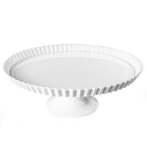 Prato para Bolo com Pé 28 Cm Melamina 100% Profissional