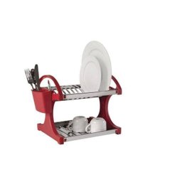 Escorredor de Louças para 12 Pratos Inox Suprema Brinox - 2 Escorredor de Louças para 12 Pratos Inox Suprema Brinox - 2