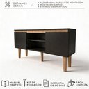 Ver imagem 4 de Rack Cava 136cm com Prateleira para TV até 60" Byhouse
