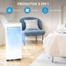 Ar Condicionado Portátil 12000 Btus Conectado Frio Midea Mppa-12crv1 - 127v - 9