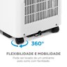 Ar Condicionado Portátil 12000 Btus Conectado Frio Midea Mppa-12crv1 - 127v - 7