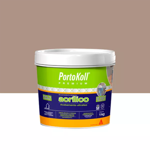 Rejunte Portokoll Acrílico 1kg Conhaque