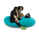 Ver imagem 2 de Pufe Zion Midi - Puff Feito em Tecido Poliamida/elastano