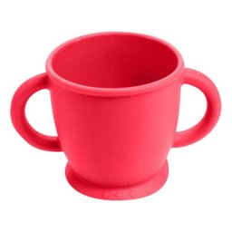Copo Infantil em Silicone 280 Ml Vermelho Moda do Chef - 1