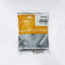 Prego Polido 12x12 com Cabeça Embalagem 1Kg - Arcelor Mittal, Tamanho: 12x12 - 2