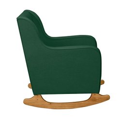 Poltrona de Amamentação Balanço com Puff Bouclê Aquila - 6