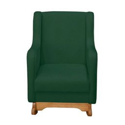 Poltrona de Amamentação Balanço com Puff Bouclê Aquila - 5
