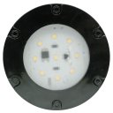 Ver imagem 2 de Mini Refletor Led Decorativo Econômico - Base Preta 4000k - Jateado - 220v