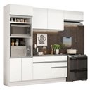 Ver imagem 3 de Armário de Cozinha Completa 270cm Branco Glamy Madesa 14
