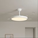 Ver mais imagens de Ventilador de Teto Slim Branco T&a-07 com 4 Pás Retráteis