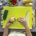 Ver imagem 3 de Tábua para Corte Verde com 2 Bandejas Coletoras Gourmet Mix