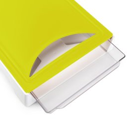 Tábua para Corte Verde com 2 Bandejas Coletoras Gourmet Mix - 12