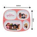 Ver imagem 5 de Jogo Refeição Infantil Princesas Disney 4 Peças Prato Divisória, Prato Fundo e Copo Melamina - Tuut