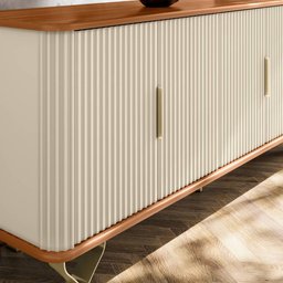 Rack Bancada Sirius 170cm TV 75'' Mel Off White Bnn Decor - 7 Rack Bancada Sirius 170cm TV 75'' Mel Off White Bnn Decor - 7