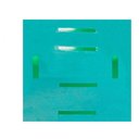 Ver imagem 5 de Espelho Decorativo Multiuso Bisotê com Fita Dupla Face 40x40 cm Sem Moldura