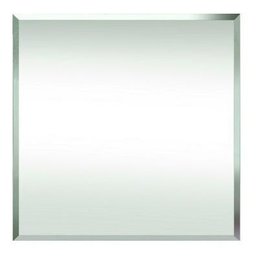Espelho Decorativo Multiuso Bisotê com Fita Dupla Face 40x40 cm Sem Moldura - 1