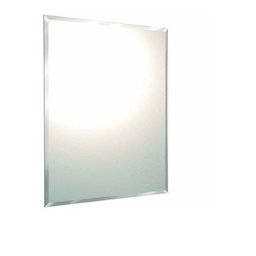 Espelho Decorativo Multiuso Bisotê com Fita Dupla Face 40x40 cm Sem Moldura - 4