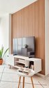 Ver imagem 3 de Painel Ripado Compacto 01: Unid. 274x25cm Larg. Talatto Painéis Peroba