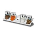 Ver imagem 1 de Conjunto Porta Condimentos 5 Peças Brinox