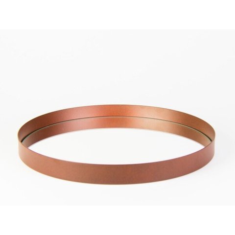 Bandeja Decorativa Corten 40 Cm Redondo