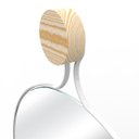 Ver imagem 3 de Espelho Decorativo Twiza Branco 50 cm