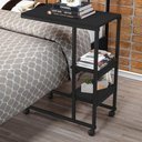Ver imagem 1 de Mesa de Apoio para Cama Aleva Preto Industrial
