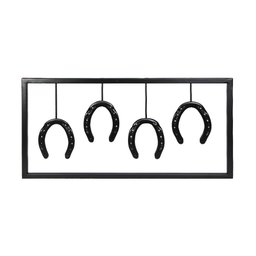 Quadro Decorativo Parede Retangular Ferradura Country - 1