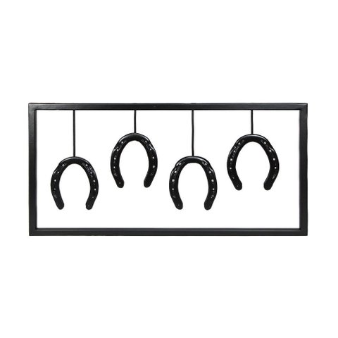 Quadro Decorativo Parede Retangular Ferradura Country