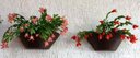 Ver imagem 3 de Vaso Planta 40x15 Parede Polietileno - MARROM MADEIRA 015
