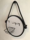 Ver imagem 4 de Pegboard Adnet Preto Corda Preta Fundo Branco 40 Cm De Redondo