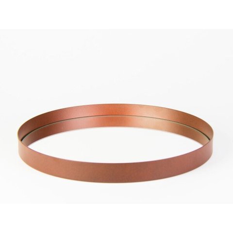 Bandeja Decorativa Corten 60 Cm Redondo