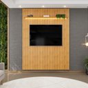 Ver imagem 4 de Painel para TV Trento 183 Ripado Cedro com LED-DJ Móveis