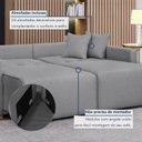 Ver mais imagens de Sofá Cama Retrátil e Reclinável 180cm Júlia YesCasa
