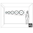 Ver imagem 3 de Espelho Decorativo Round Externo Rosa 40 cm Redondo
