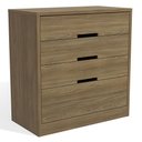 Ver imagem 1 de Comoda 4 Gavetas 91 Cm S824 Nogueira Kappesberg