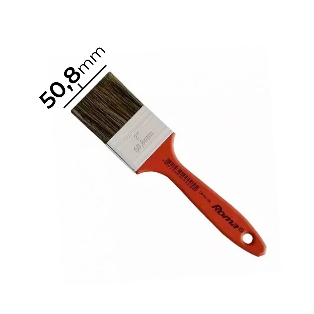 Pincel Trincha para Pintura 2 Polegada Roma Vermelho 12 Unidades ...