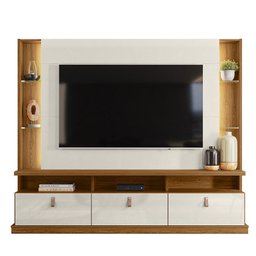 Estante Home Bilbao Lukaliam para Tv até 70" 3 Portas - 1