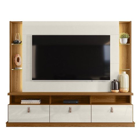 Estante Home Bilbao Lukaliam para Tv até 70" 3 Portas