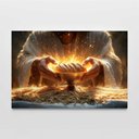 Ver imagem 3 de Quadro Decorativo Jesus Pão Ceia Sala Quarto Casa Escritório