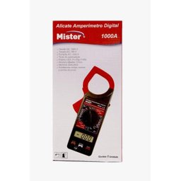 Alicate Amperímetro Digital 1000A AC - Mister - 2